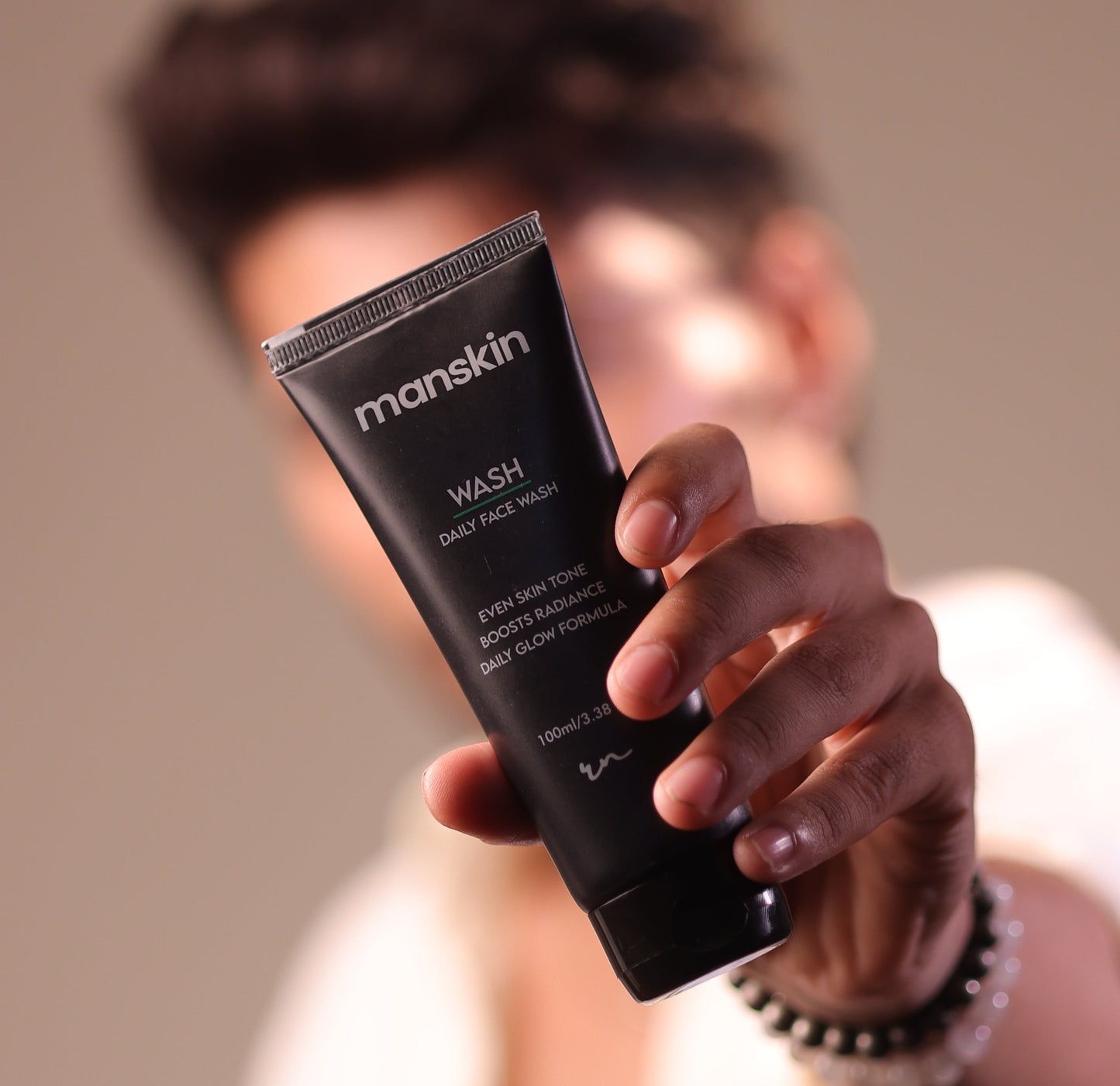 Manskin - Daily Face Wash ( Discover Glowing, Brighter Skin )