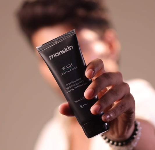 Manskin - Daily Face Wash ( Discover Glowing, Brighter Skin )