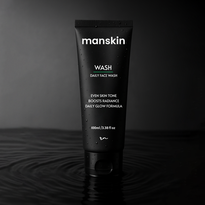 Manskin - Daily Face Wash ( Discover Glowing, Brighter Skin )